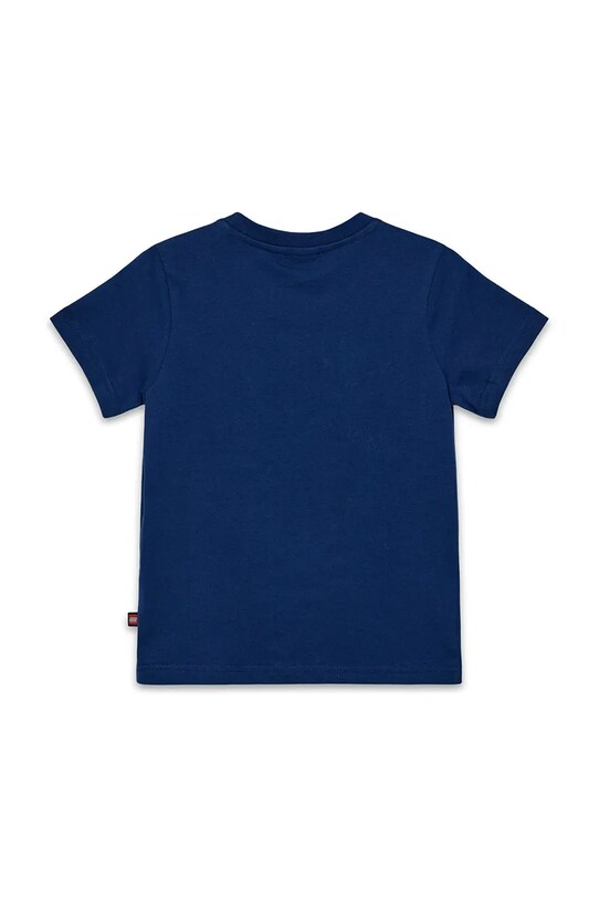 Lego tricou de bumbac pentru copii LWTANO 600 12011324 bleumarin AW24