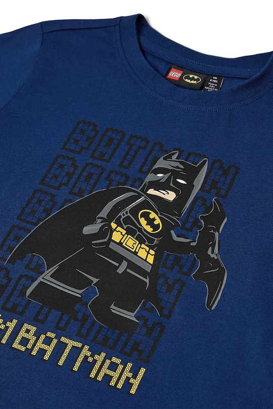 Băieți Lego tricou de bumbac pentru copii LWTANO 600 12011324 bleumarin