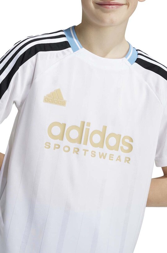 adidas tricou copii J NP TEE IY0143 alb