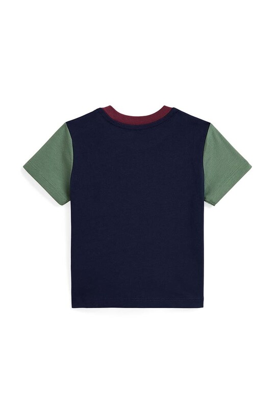 Polo Ralph Lauren tricou din bumbac pentru bebelusi 320952881001 bleumarin AW24