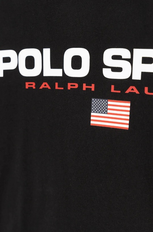 CHLAPEC Dětské bavlněné tričko Polo Ralph Lauren 323837629005 černá