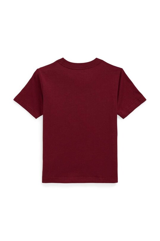Polo Ralph Lauren t-shirt bawełniany dziecięcy 322952497001 czerwony AW24