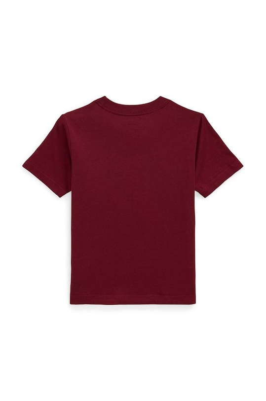 Dětské bavlněné tričko Polo Ralph Lauren 322952497001 červená AW24