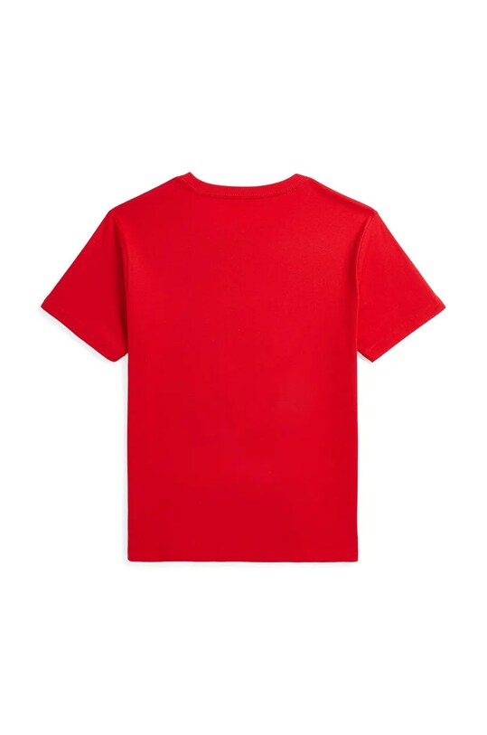 Polo Ralph Lauren tricou de bumbac pentru copii 323853828037 rosu AW24
