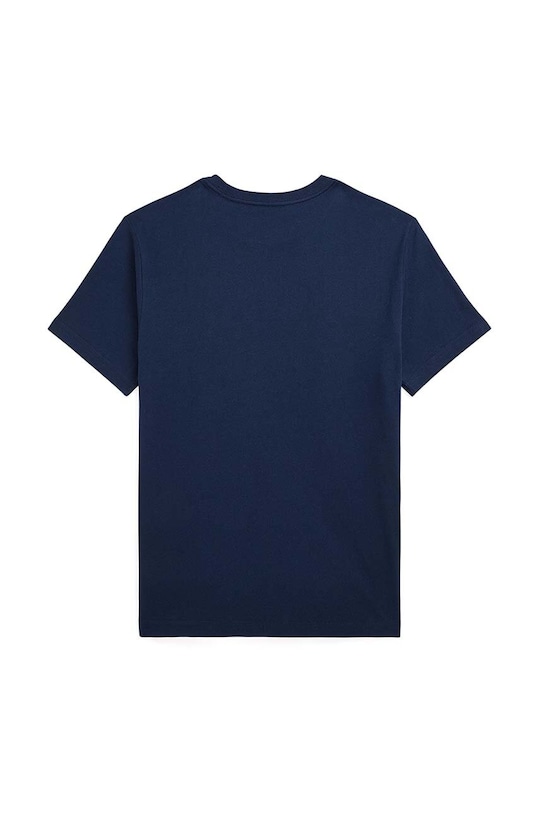 Polo Ralph Lauren t-shirt bawełniany dziecięcy 323853828039 granatowy AW24