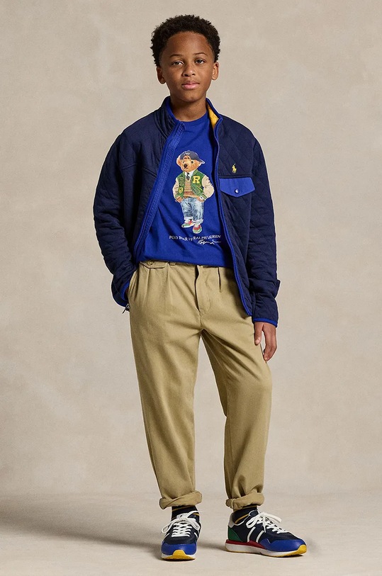 Детска памучна тениска Polo Ralph Lauren 323853828040