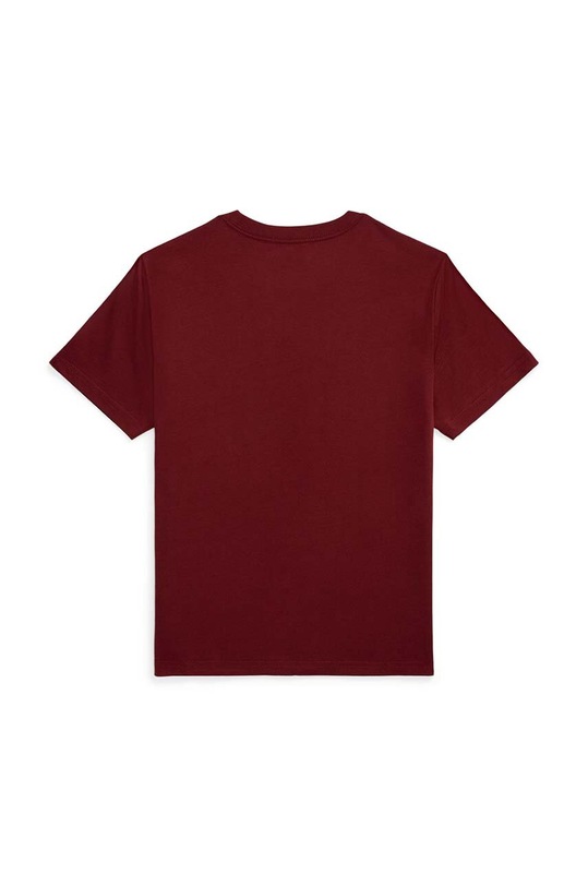 Детска памучна тениска Polo Ralph Lauren 323952497001 червен AW24