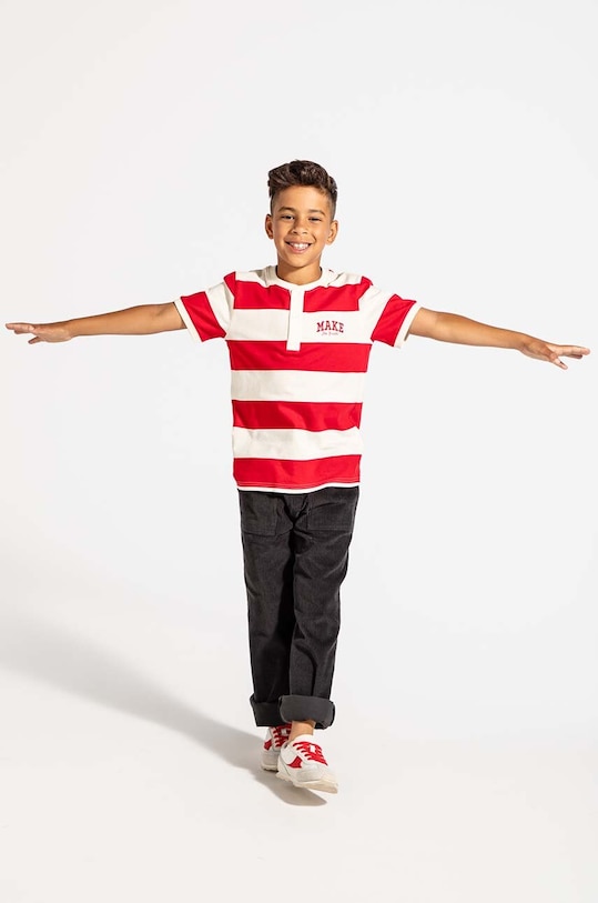 Coccodrillo t-shirt bawełniany dziecięcy ZC4143201ABJ