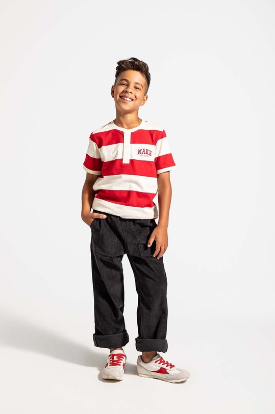 Coccodrillo t-shirt bawełniany dziecięcy ZC4143201ABJ