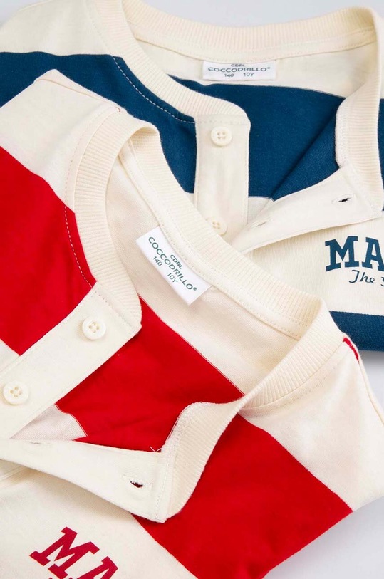 Coccodrillo t-shirt bawełniany dziecięcy ZC4143201ABJ