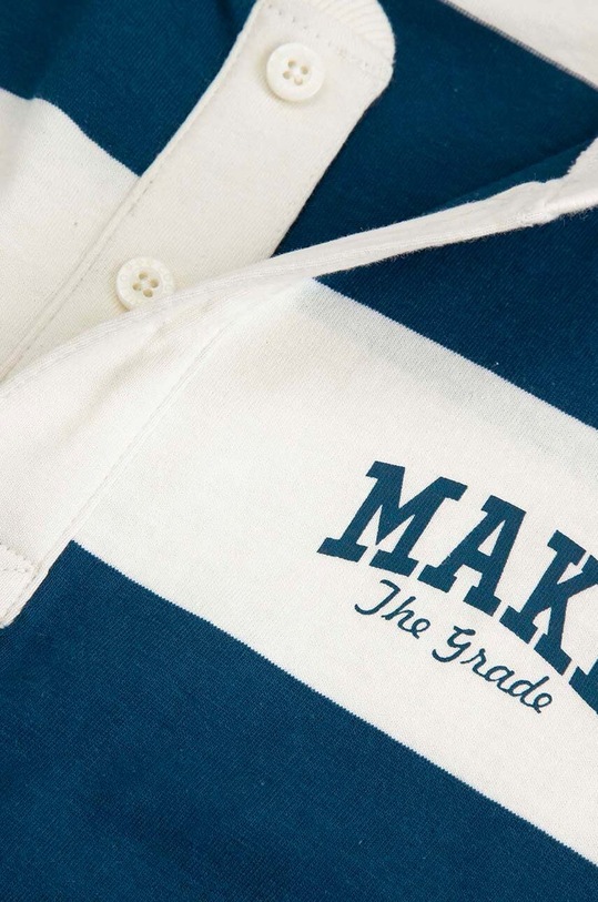 Coccodrillo t-shirt bawełniany dziecięcy niebieski ZC4143201ABJ