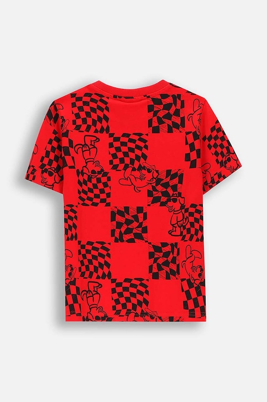 Chłopiec Coccodrillo t-shirt bawełniany dziecięcy ZC4143201ABK czerwony