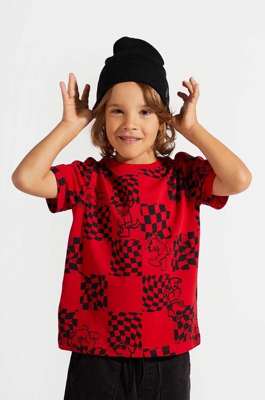 Coccodrillo t-shirt bawełniany dziecięcy ZC4143201ABK