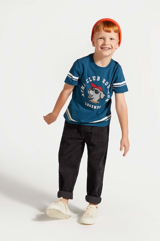 Coccodrillo t-shirt bawełniany dziecięcy ZC4143202ABK