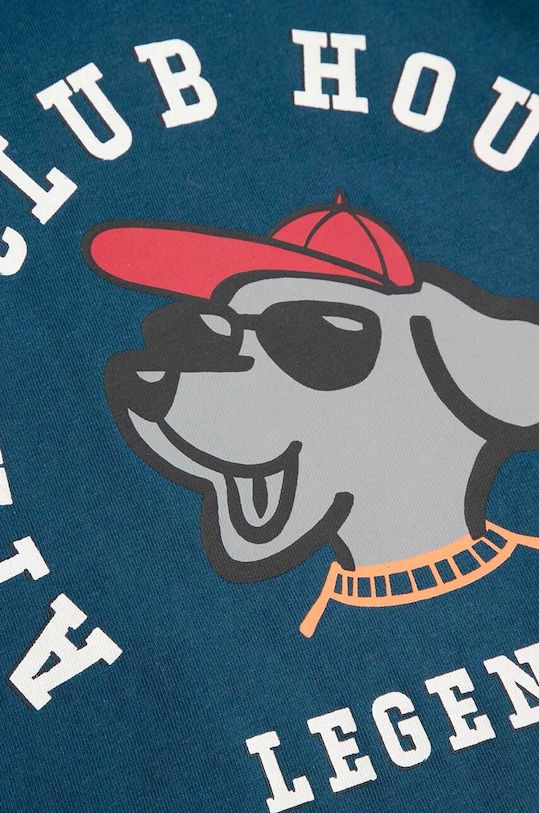 Coccodrillo t-shirt bawełniany dziecięcy ZC4143202ABK niebieski