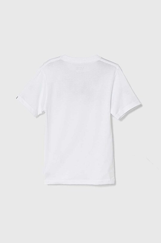 Otroška bombažna kratka majica Vans STYLE 76 VN000IVEWHT1 bela AW24
