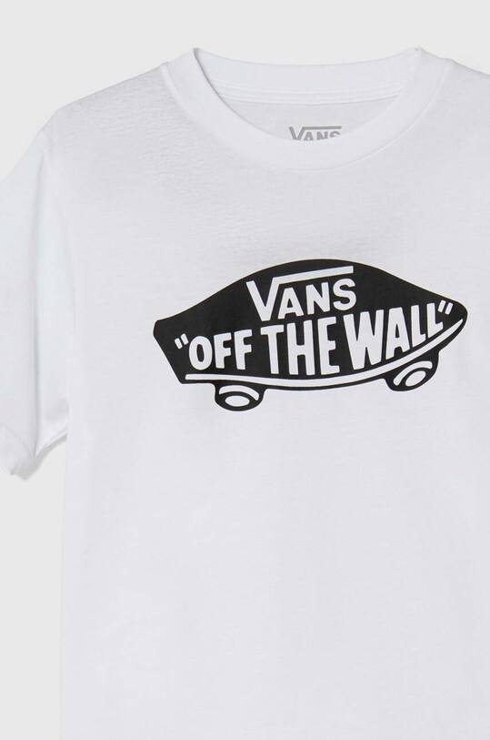Băieți Vans tricou de bumbac pentru copii STYLE 76 VN000IVEWHT1 alb
