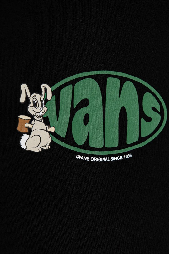 Chlapec Detské bavlnené tričko Vans HOPPER VN000JCHBLK1 čierna