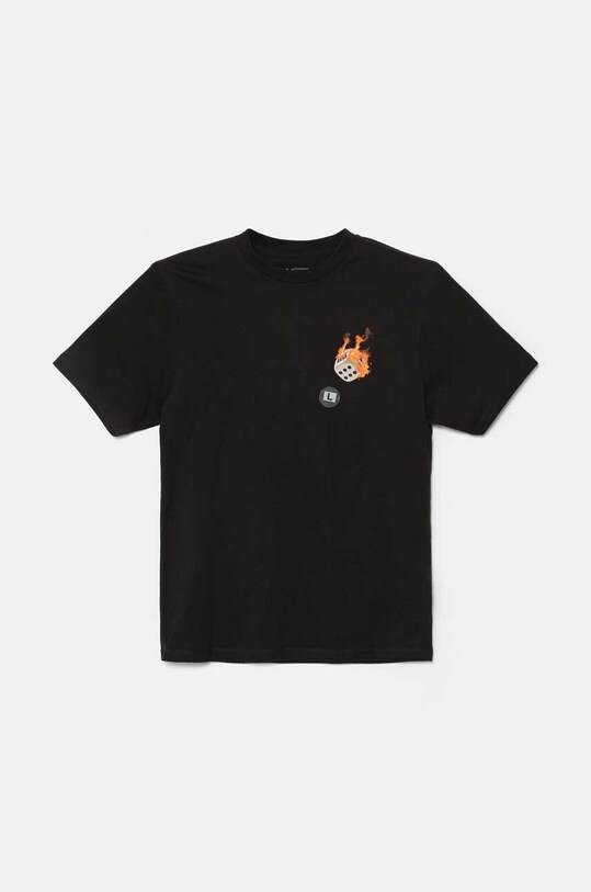 Dětské bavlněné tričko Vans No Dice kulatý černá VN000JCWBLK1