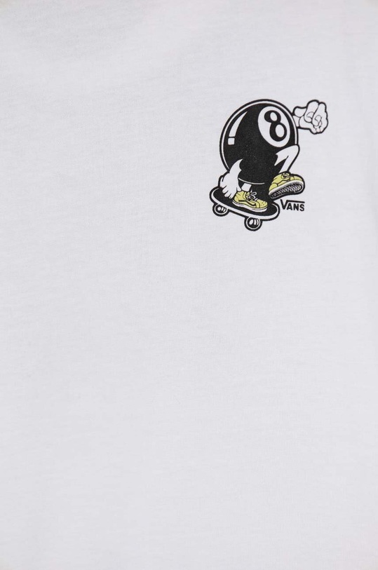 Băieți Vans tricou de bumbac pentru copii SK8 HI BALL VN000JNXWHT1 alb