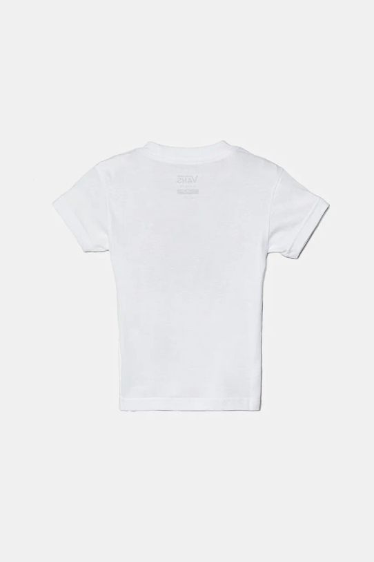 Vans t-shirt bawełniany dziecięcy Sick Snaily VN000JP8WHT1 biały AW24