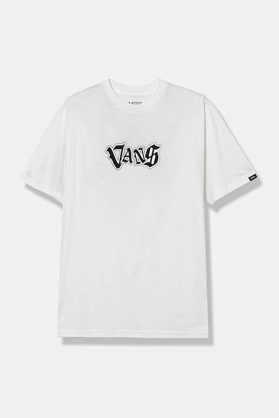 Detské bavlnené tričko Vans SHATTERED bavlna béžová VN000JW9WHT1