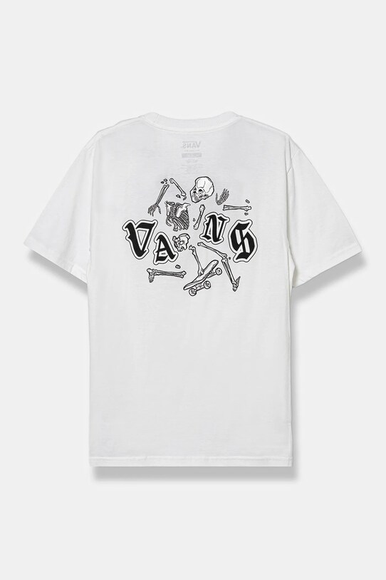 Vans tricou de bumbac pentru copii SHATTERED VN000JW9WHT1 bej AW24