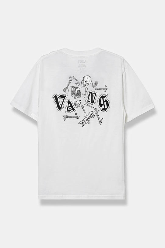 Detské bavlnené tričko Vans SHATTERED VN000JW9WHT1 béžová AW24