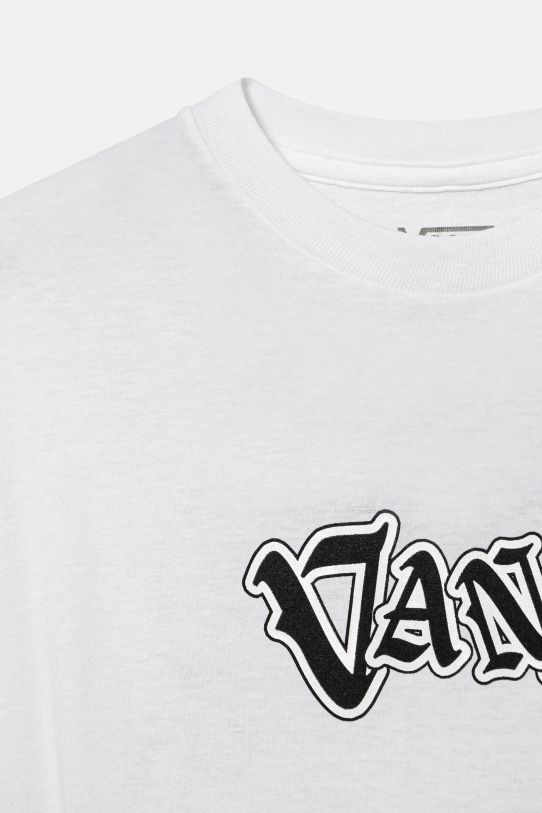 Chłopiec Vans t-shirt bawełniany dziecięcy SHATTERED VN000JW9WHT1 beżowy