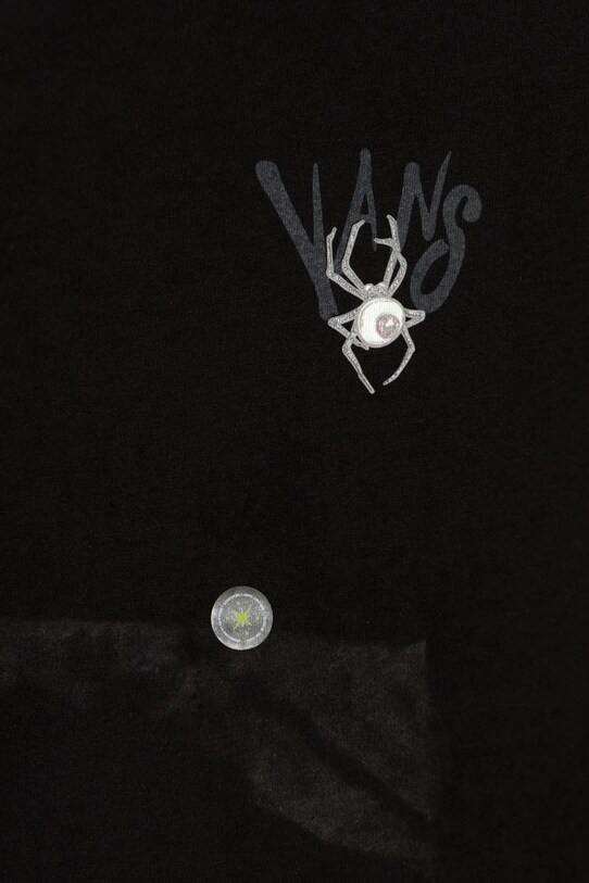 Chlapec Detské bavlnené tričko Vans KD Aractno VN000JXFBLK1 čierna
