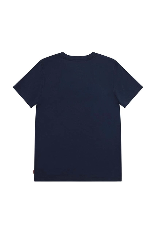 Levi's t-shirt dziecięcy BOXTAB TEE 9EJ764 granatowy AW24