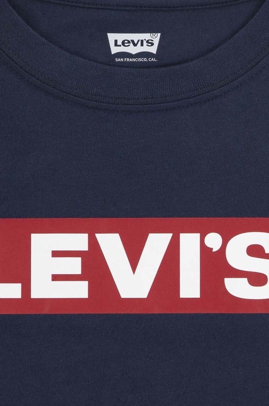 Αγορίστικα Παιδικό μπλουζάκι Levi's BOXTAB TEE 9EJ764 σκούρο μπλε
