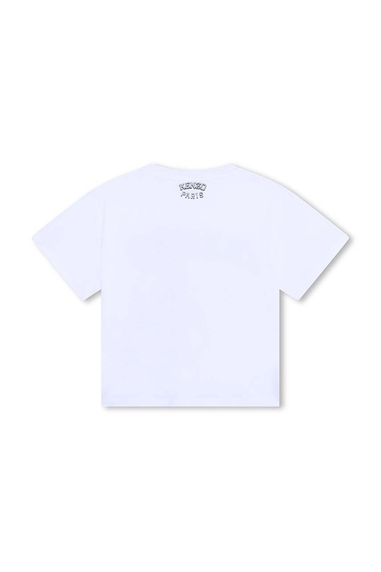 Kenzo Kids t-shirt bawełniany dziecięcy K60746.86.108 biały AW24