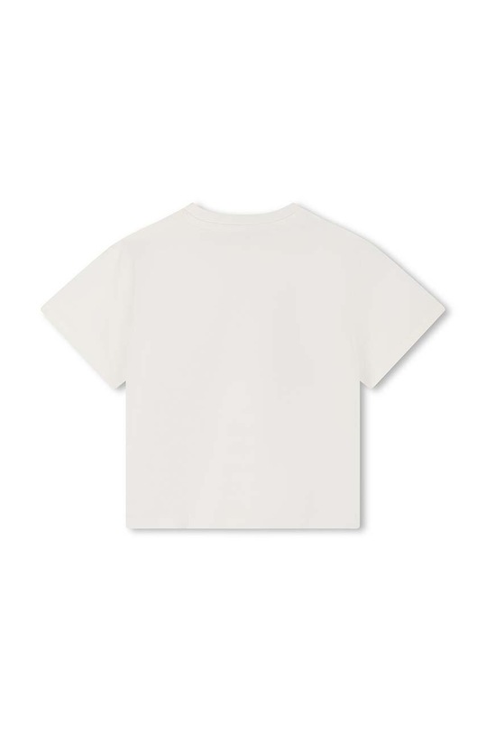Kenzo Kids t-shirt bawełniany dziecięcy K60756.86.108 beżowy AW24
