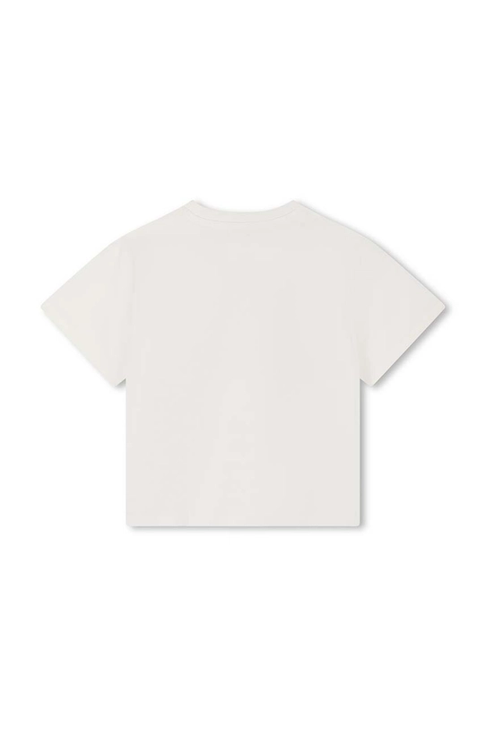 Kenzo Kids t-shirt bawełniany dziecięcy K60756.114.150 beżowy AW24