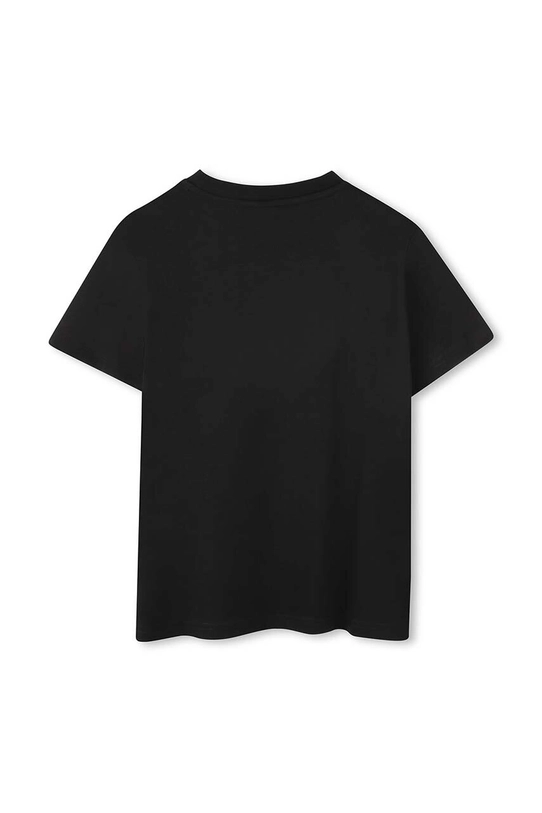 HUGO t-shirt bawełniany dziecięcy G00144.114.150 czarny AW24