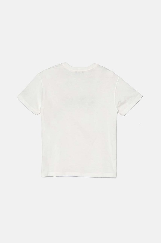 Παιδικό βαμβακερό μπλουζάκι United Colors of Benetton 3I1XC10JL.G.Seasonal μπεζ AW24