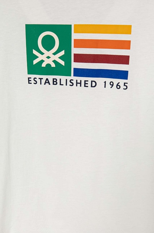 Αγορίστικα Παιδικό βαμβακερό μπλουζάκι United Colors of Benetton 3I1XC10JL.G.Seasonal μπεζ