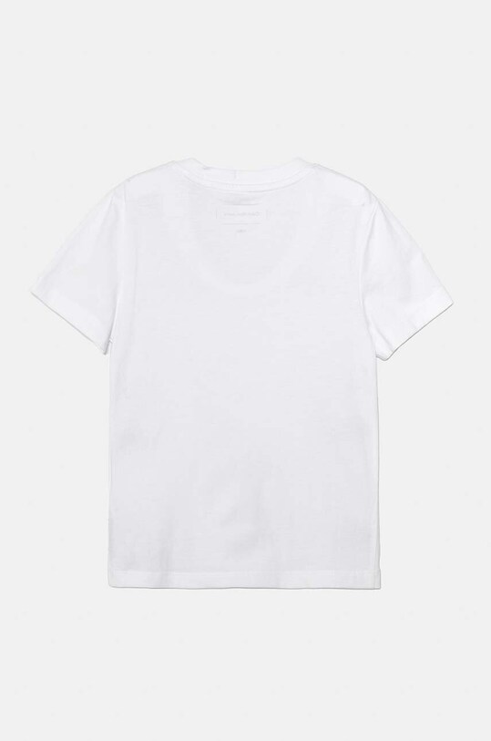 Calvin Klein Jeans tricou de bumbac pentru copii IB0IB02236.104.116.9BYH alb AW24