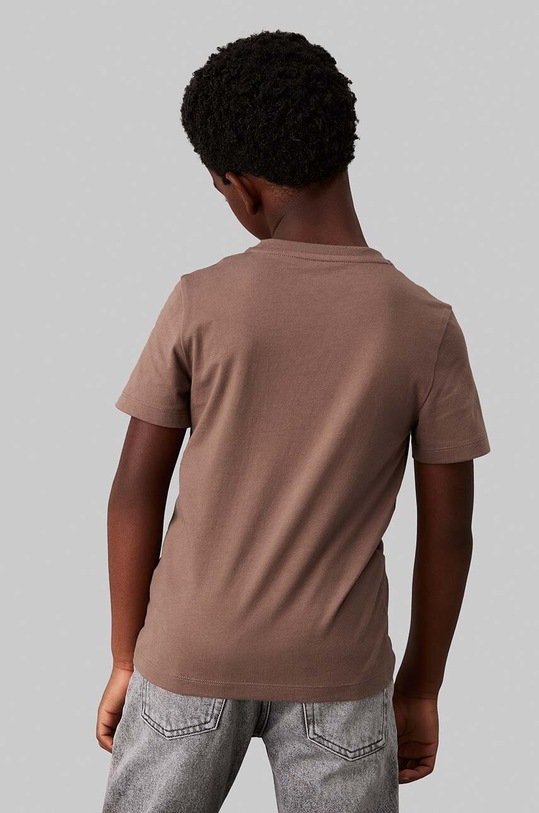 Calvin Klein Jeans t-shirt bawełniany dziecięcy IB0IB02236.104.116.9BYH