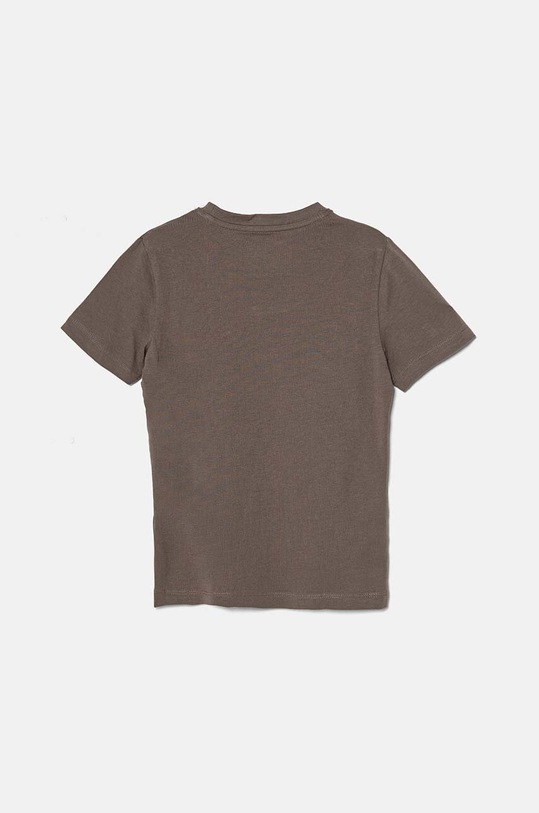 Chłopiec Calvin Klein Jeans t-shirt bawełniany dziecięcy IB0IB02236.128.176.9BYH brązowy