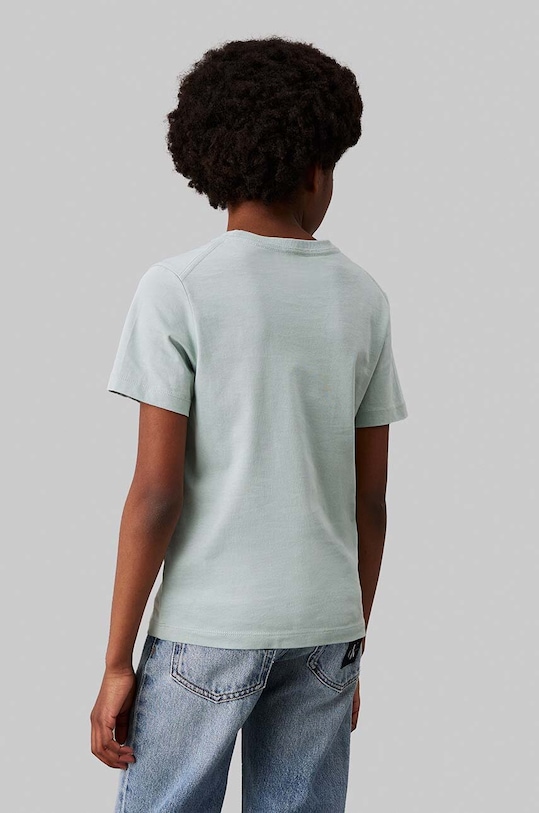 Calvin Klein Jeans t-shirt bawełniany dziecięcy IU0IU00678.104.116.9BYH