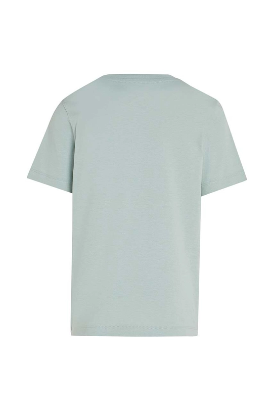 Băieți Calvin Klein Jeans tricou de bumbac pentru copii IU0IU00683.128.176.9BYH verde