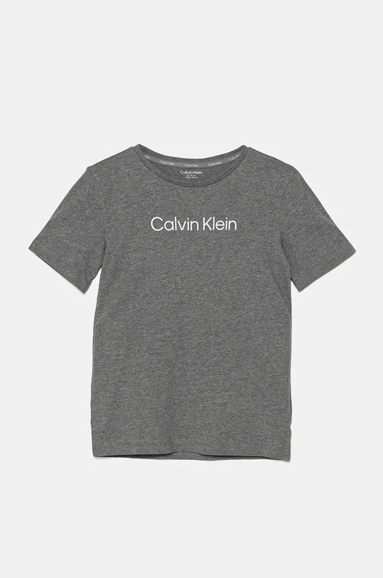 Calvin Klein Underwear t-shirt bawełniany dziecięcy 2-pack B70B700504.9BYH szary AW24