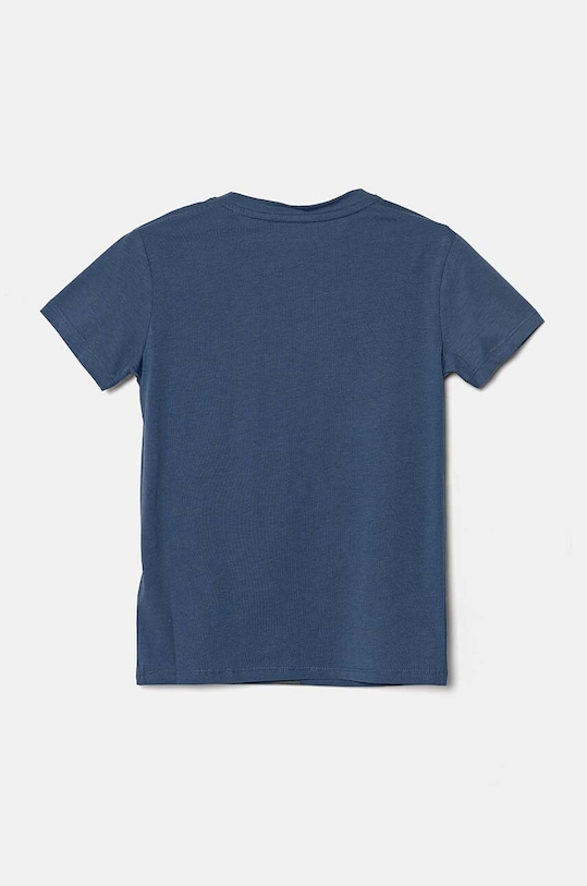 Dječja pamučna majica kratkih rukava Pepe Jeans BAIRON PB503905 plava AW24