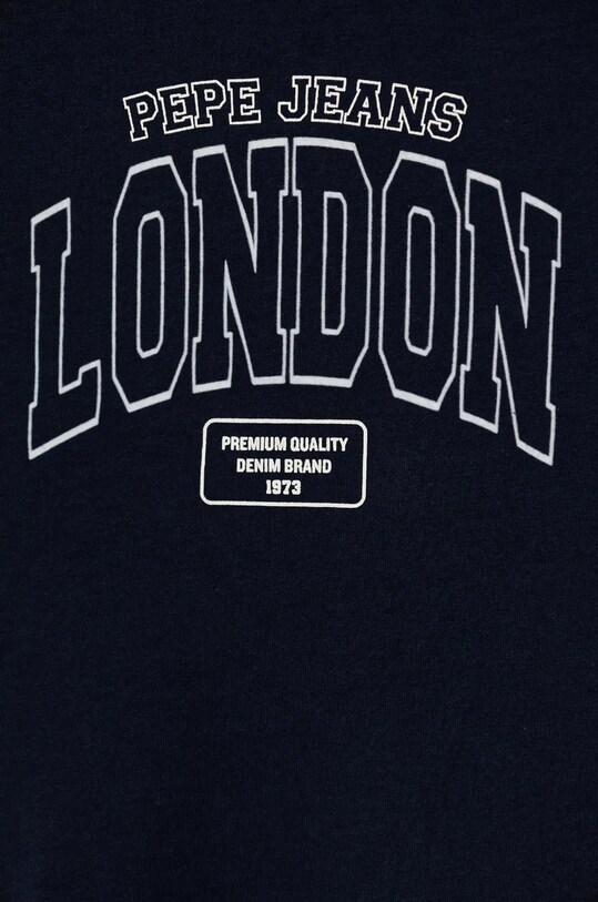 Момче Детска памучна тениска Pepe Jeans BALEY PB503912 тъмносин