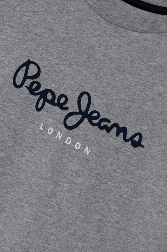 Момче Детска памучна тениска Pepe Jeans NEW ARTN PB503920 сив