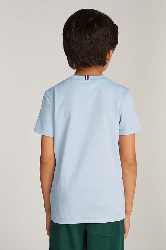 Dětské bavlněné tričko Tommy Hilfiger KB0KB09278.9BYH.128.176