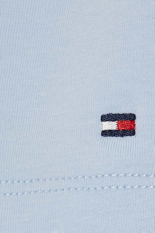 Dětské bavlněné tričko Tommy Hilfiger modrá KB0KB09278.9BYH.128.176