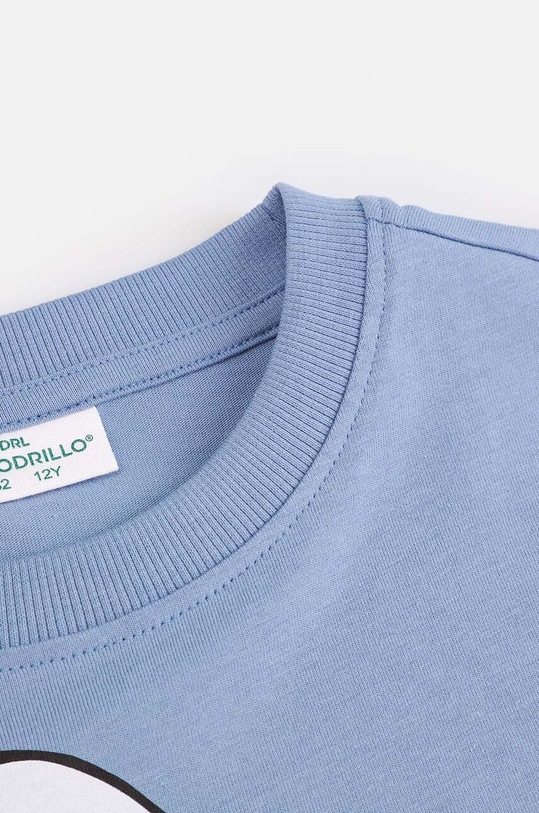 Chłopiec Coccodrillo t-shirt bawełniany dziecięcy ZC4143208VBA niebieski